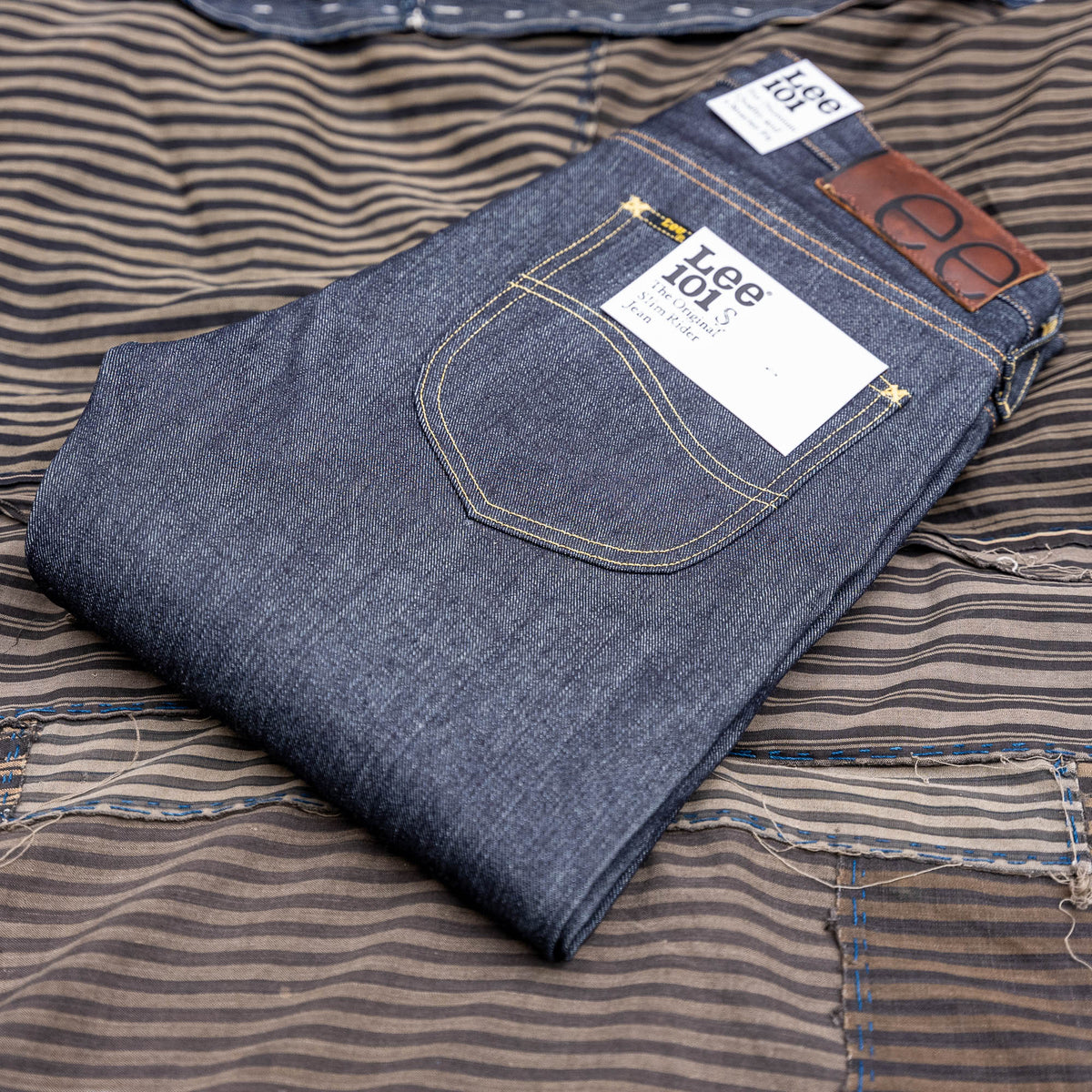 Selvedge Jeans Lee Jeans Rider Slim Fit 101 S Slim Jean Men Lee®