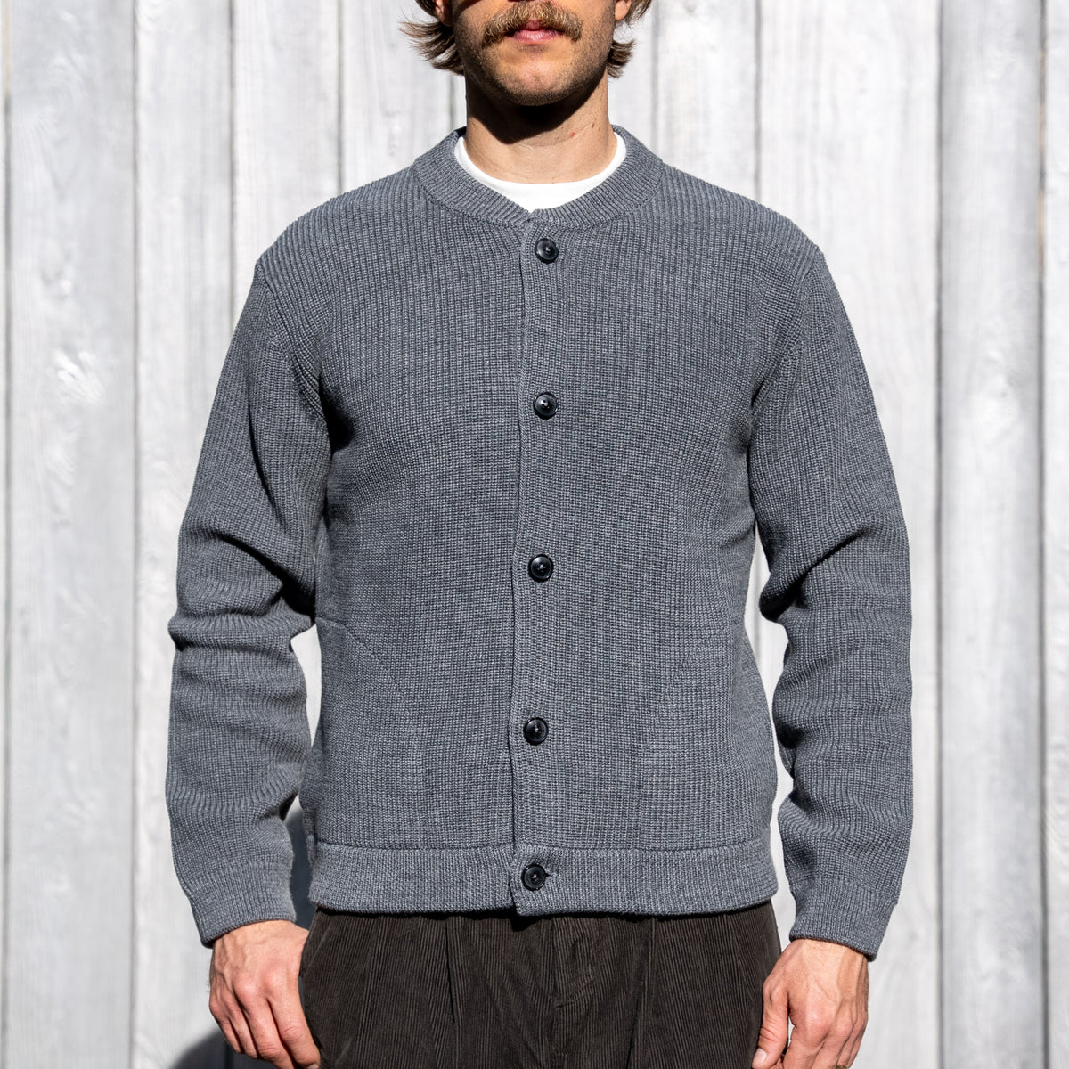 Andersen-Andersen Skipper Jacket - Grey – Statement - The Denim Store