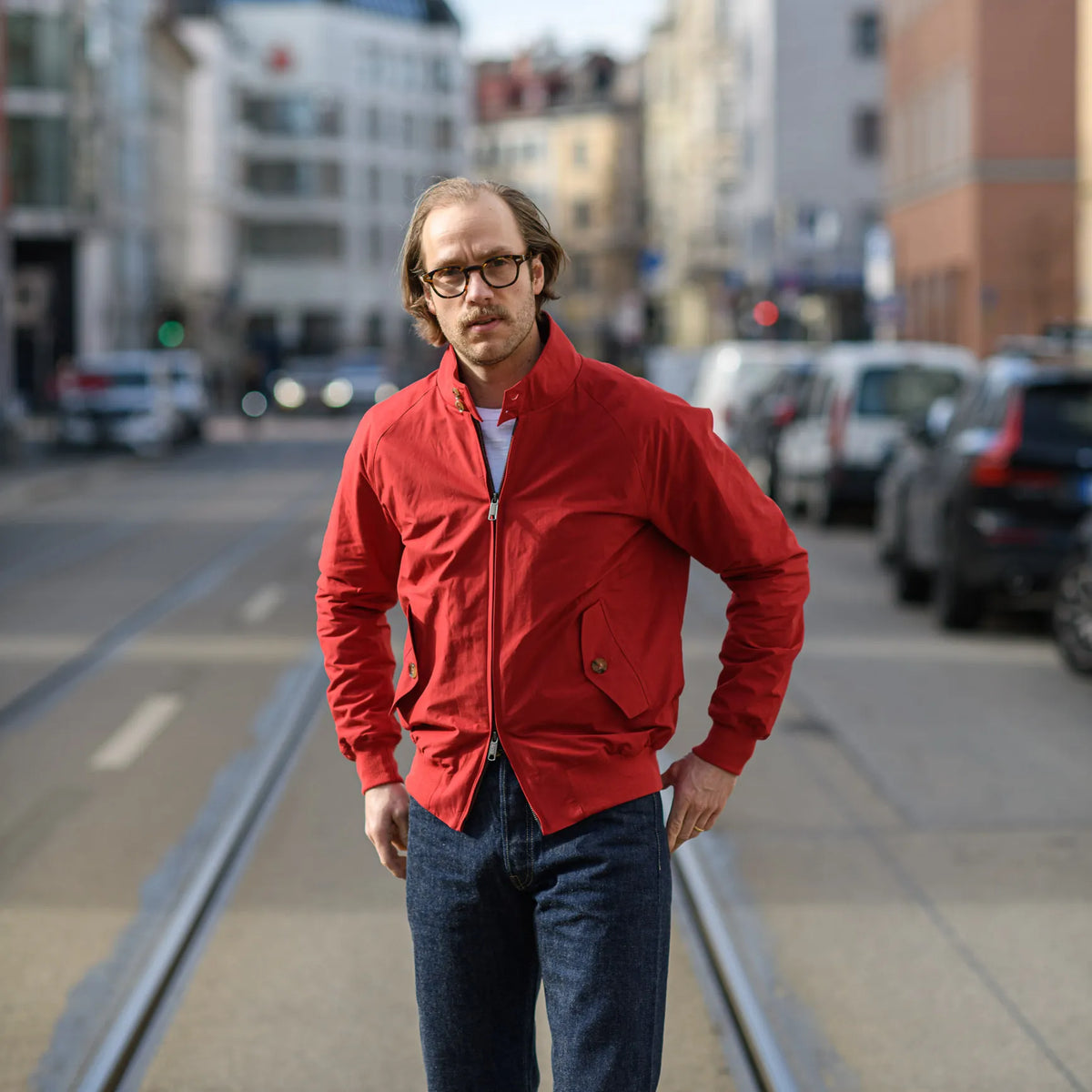 Baracuta G9 Harrington Jacket Chili Pepper Red│Buy now! Baracuta G9 Harrington Jacket Chili Pepper Red│Buy now!