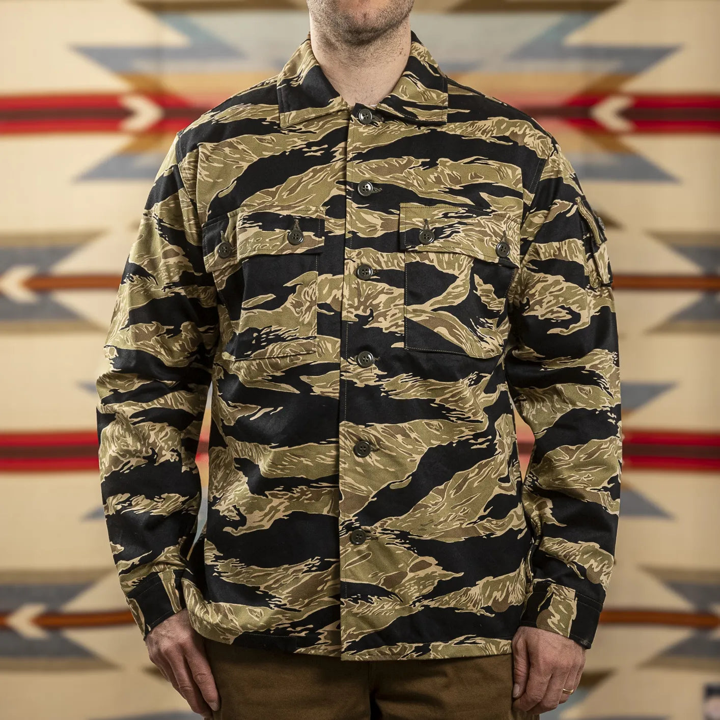 Buzz Ricksons Gold Tiger Camo Jacket – Made in Japan Buzz Ricksons Gold Tiger Camo Jacket – Made in Japan