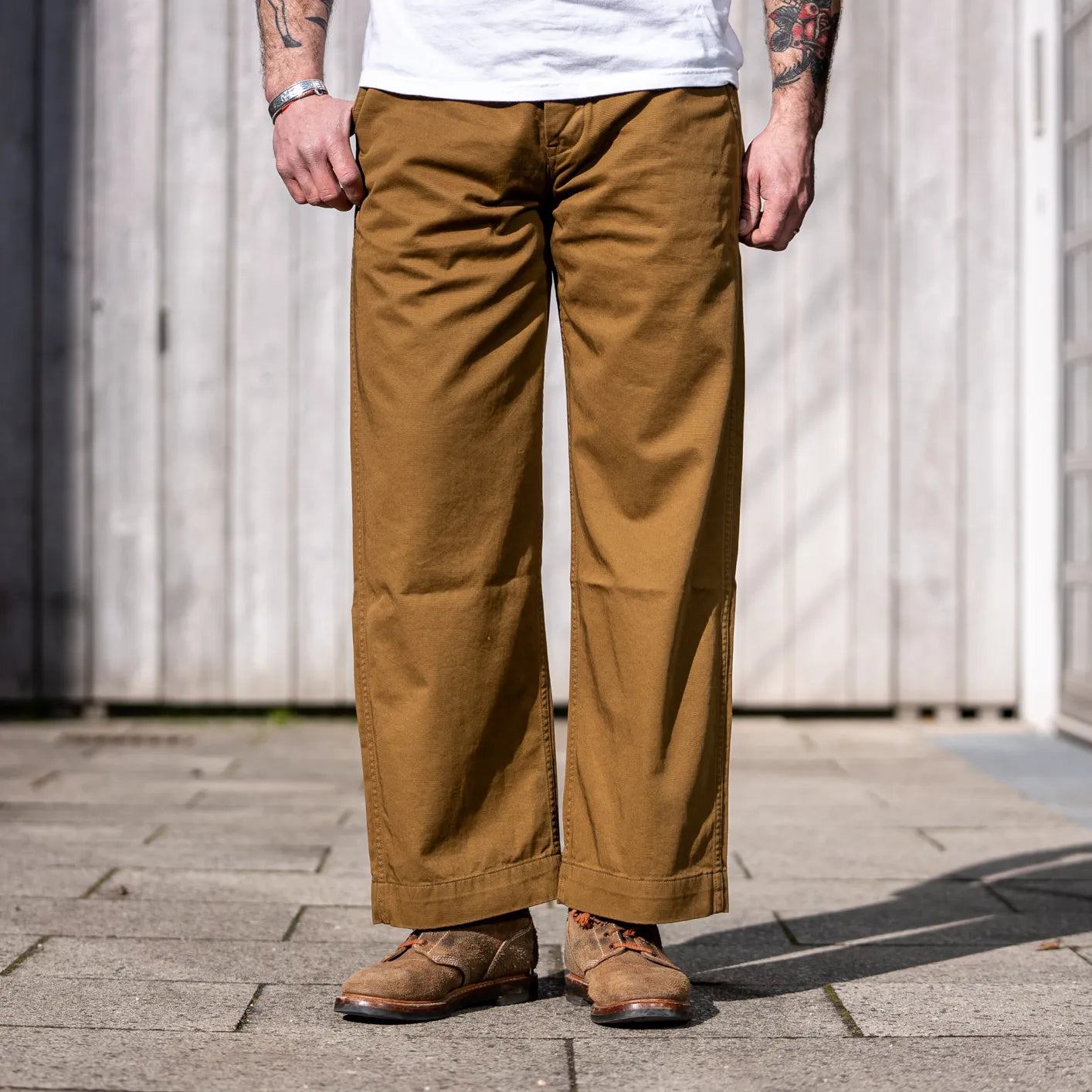 Fullcount U.S. Army Chino 41 – Wide-Leg Military Chino Pants Japan Fullcount U.S. Army Chino 41 – Wide-Leg Military Chino Pants Japan