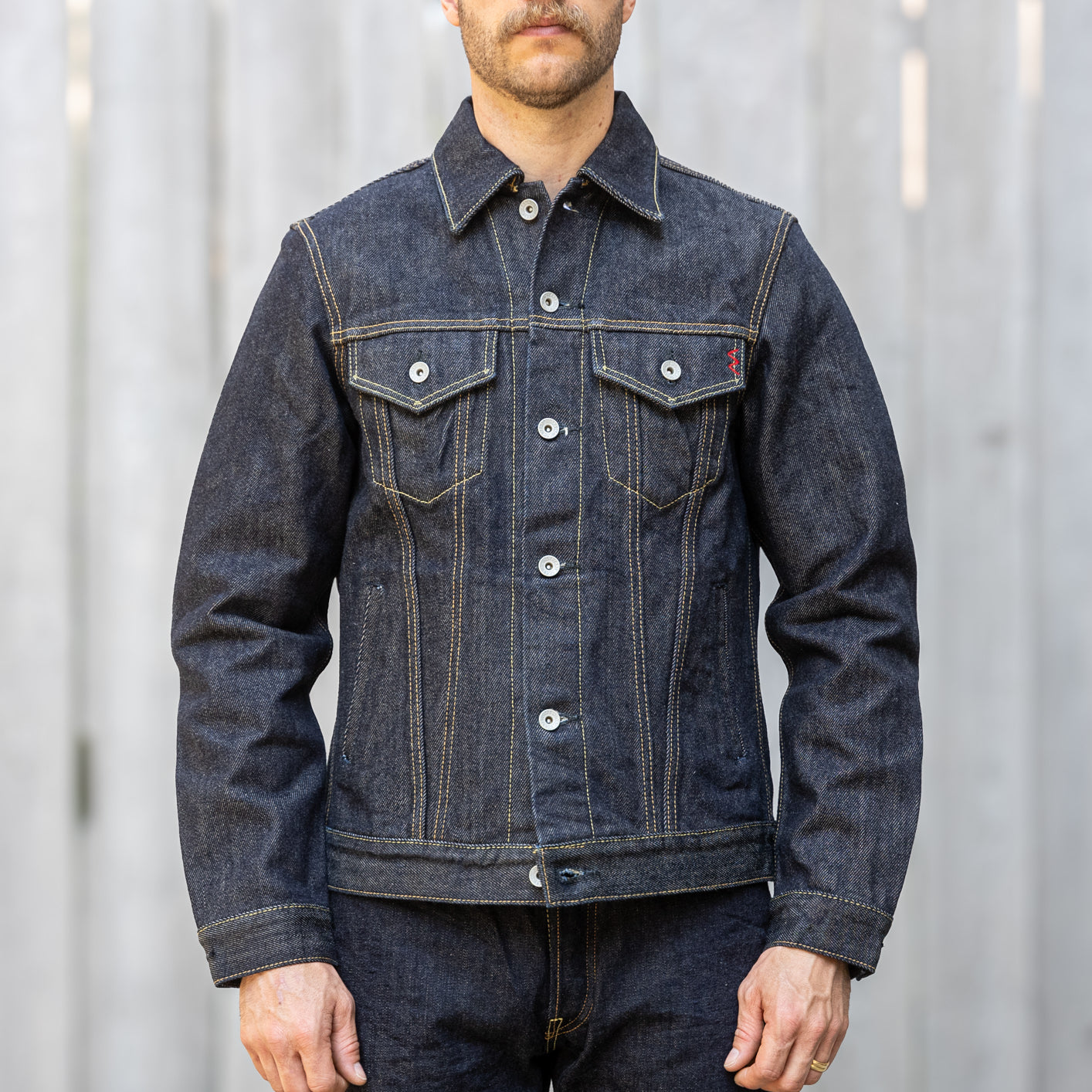 Iron Heart 21oz Selvedge Denim Modified Type III Jacket