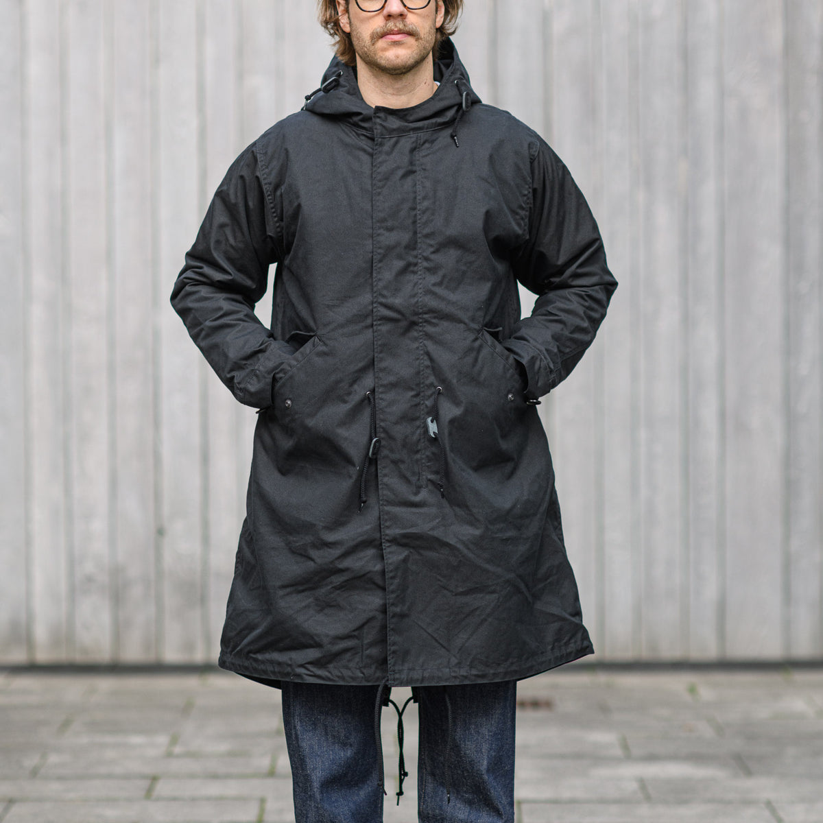 Iron Heart 5oz Quilted Lining M-51 Parka – IHM-38 / Black