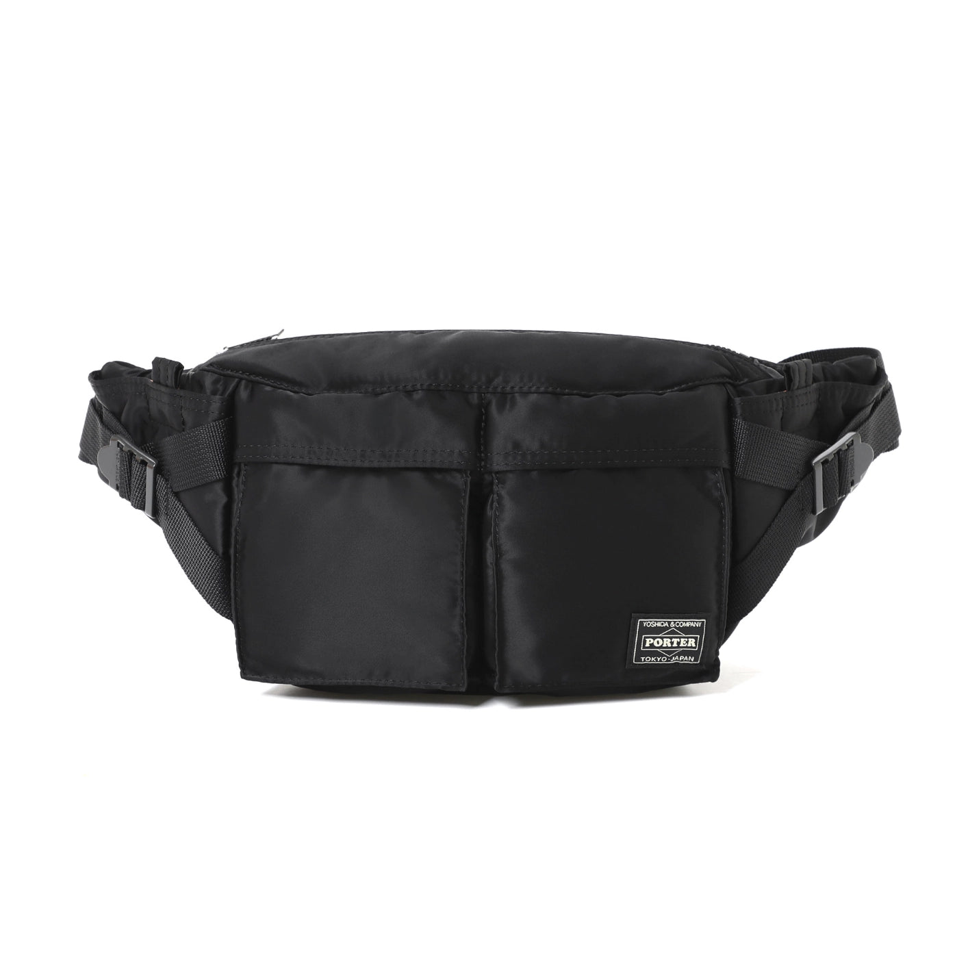 Porter Yoshida New Tanker Fanny Waist Pack Black – Made in Japan Porter Yoshida New Tanker Fanny Waist Pack Black – Made in Japan