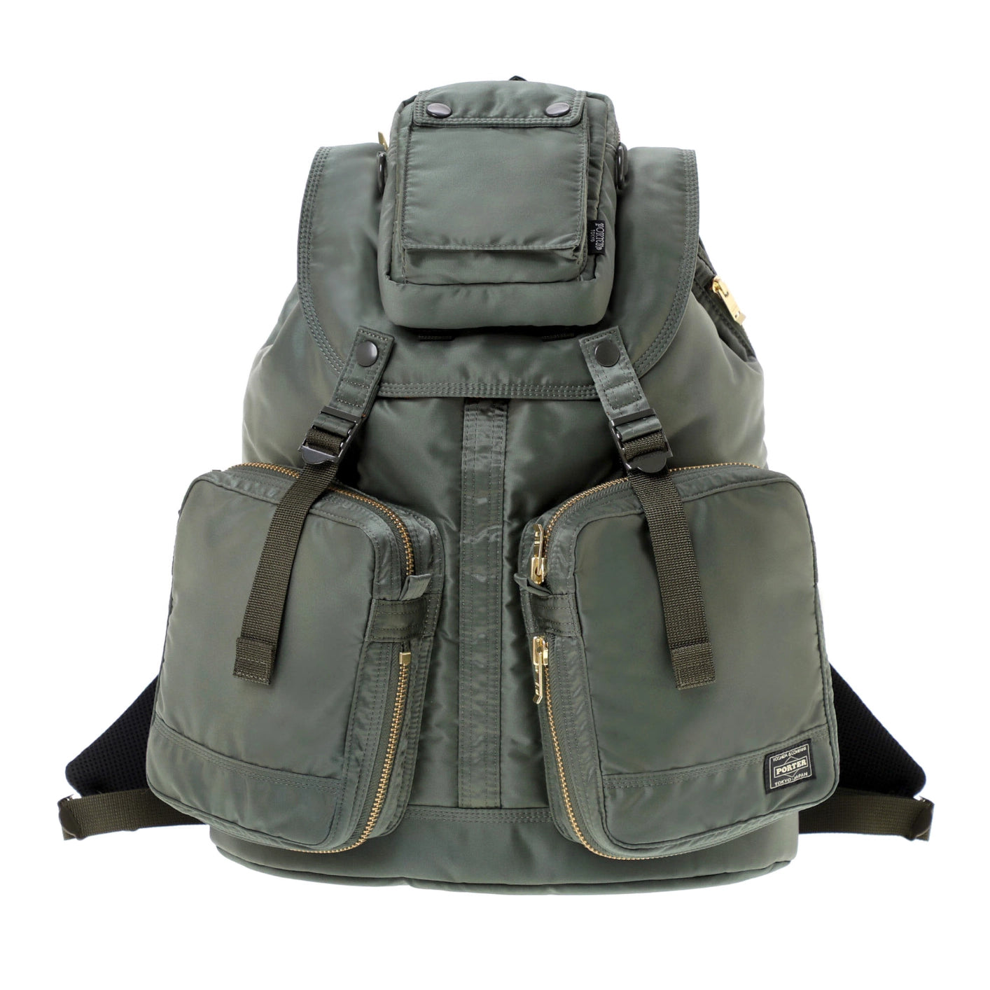 Porter Yoshida New Tanker Rucksack Sage Green – Made in Japan Porter Yoshida New Tanker Rucksack Sage Green – Made in Japan