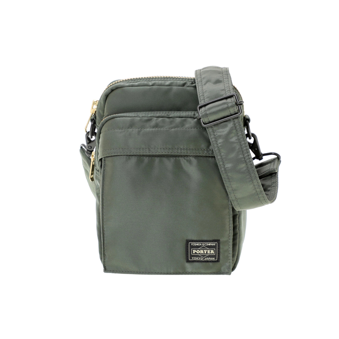 Porter Yoshida New Tanker Vertical Bag Sage Green – Made in Japan Porter Yoshida New Tanker Vertical Bag Sage Green – Made in Japan