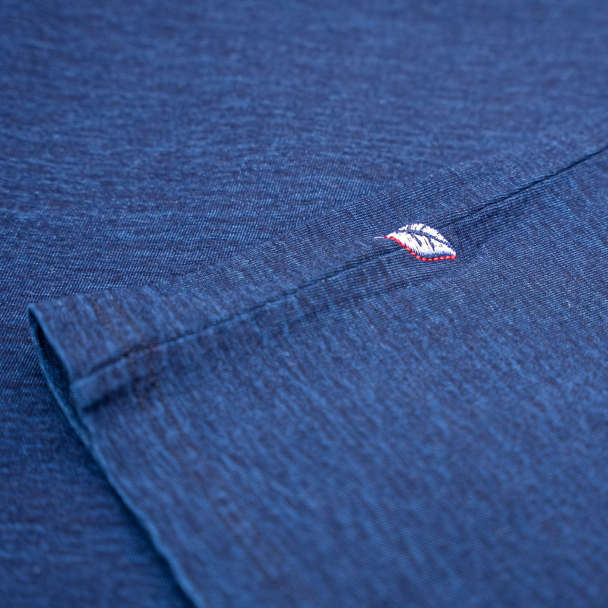 Pure Blue Japan 'Deep Indigo' Yarn Dyed T-Shirt