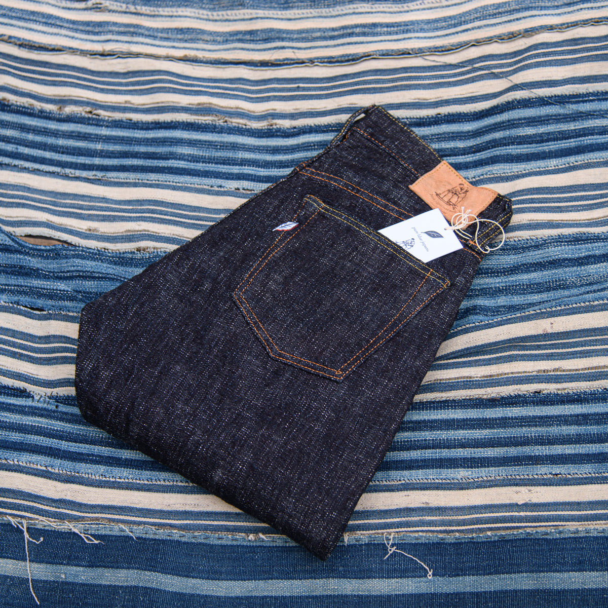 Pure Blue Japan WSB-019 Double Slub Selvedge Jeans - Mildblend