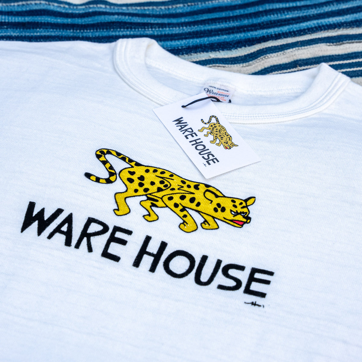 Warehouse Co. Lot 4601 Slub Yarn T-Shirt - Off-White