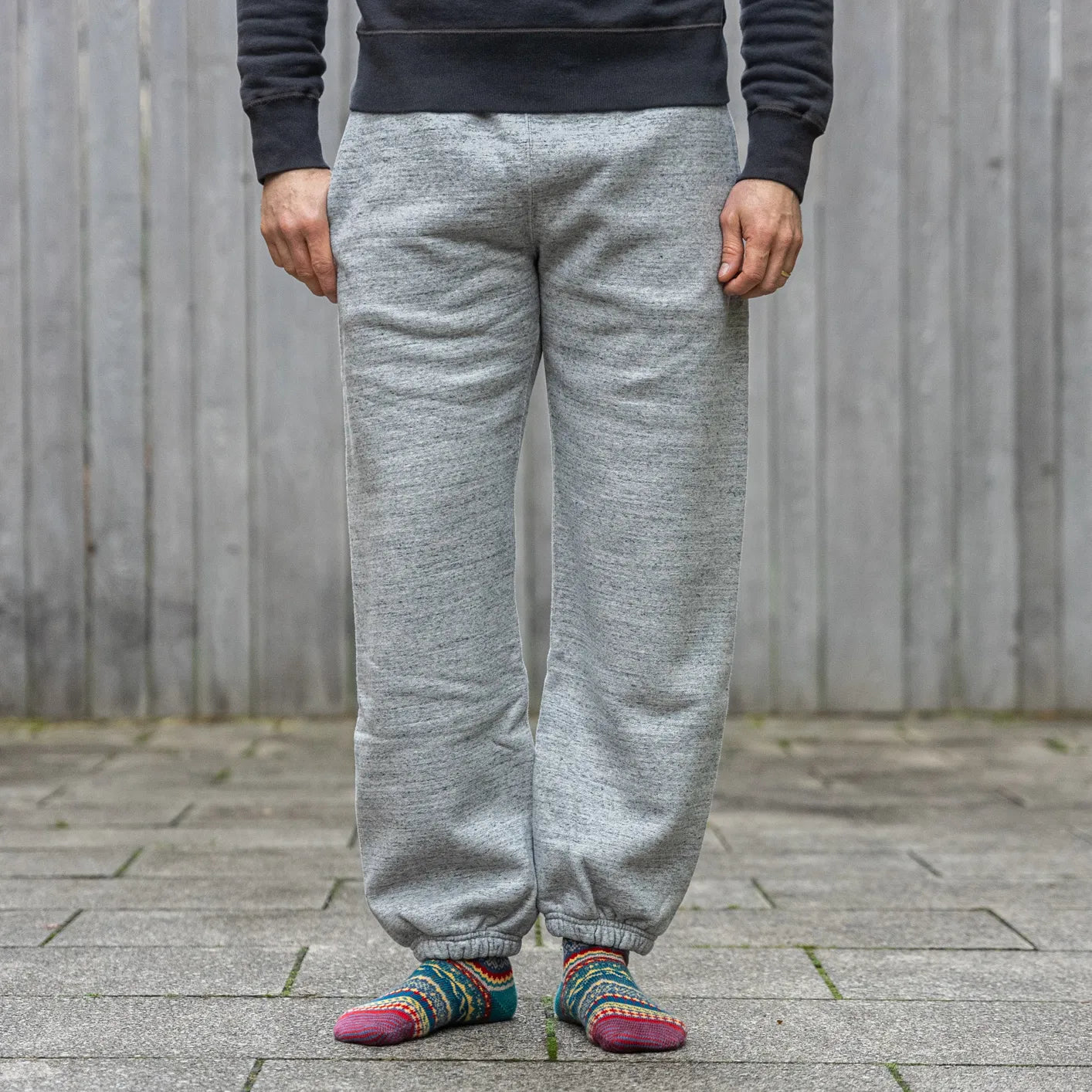 Whitesville 17oz Heavy Sweat Pants Grey – Made in Japan Whitesville 17oz Heavy Sweat Pants Grey – Made in Japan