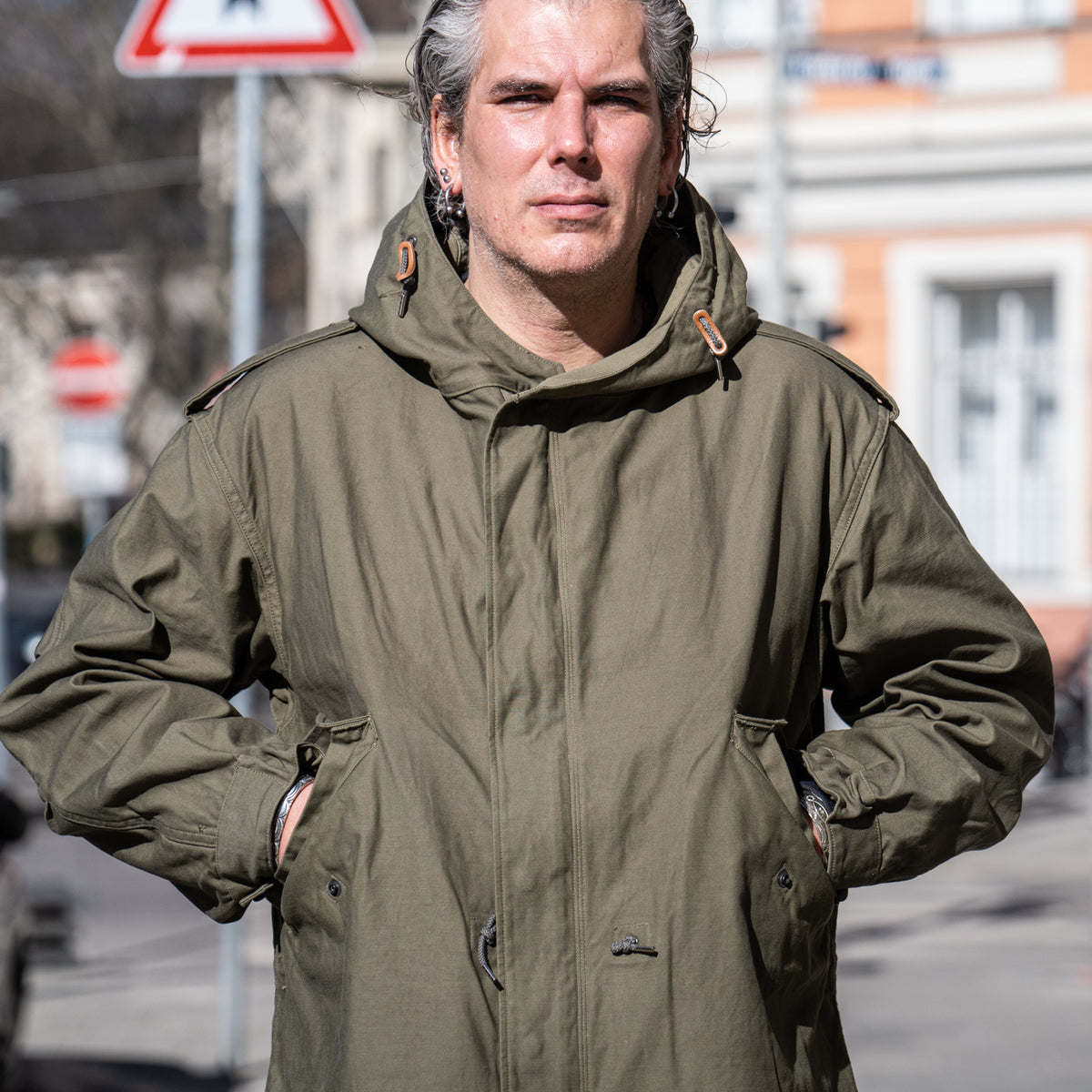 Buzz Rickson’s M-51 Fishtail Parka – Olive Drab