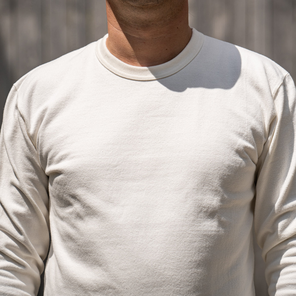 Iron Heart White Thermal Top IHTL-1213-WHT Waffle Knit Long