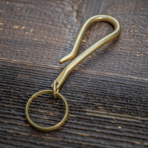 Kobashi Handmade Key Hook - Solid Brass
