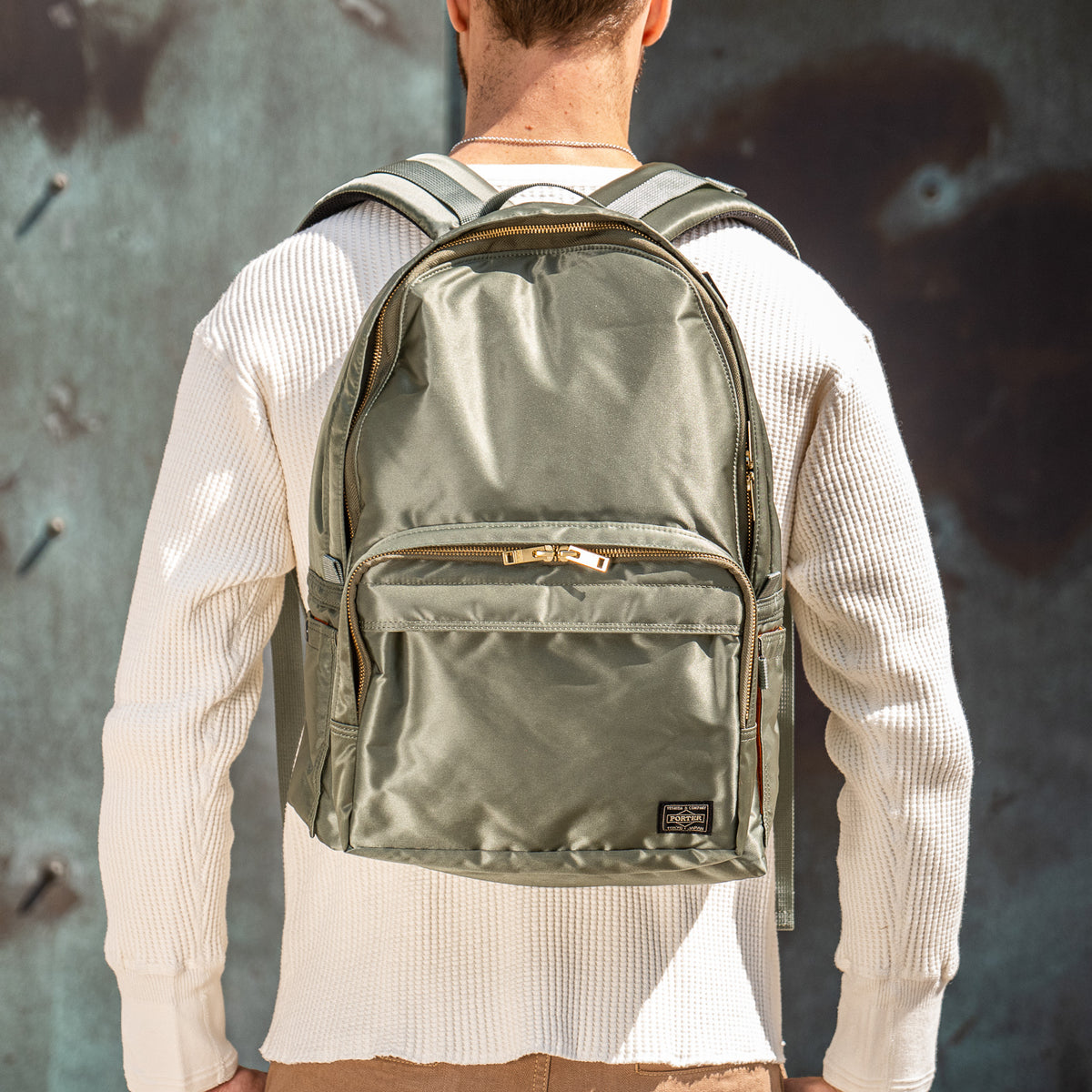 Porter Yoshida Tanker Daypack – Sage Green