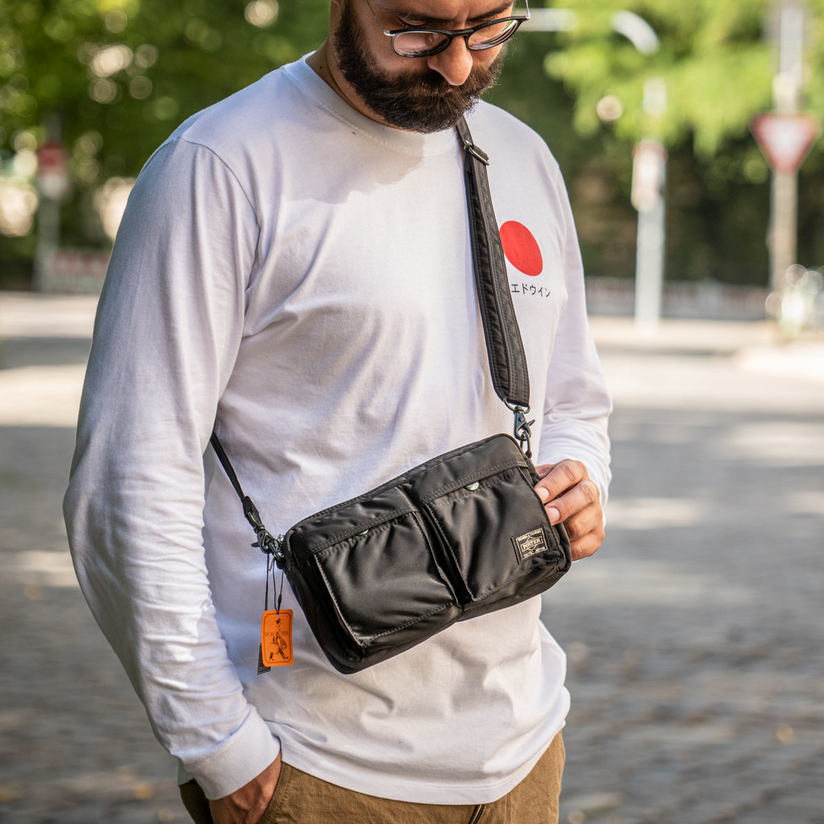 Porter Yoshida Tanker Shoulder Bag (Economy) - Black