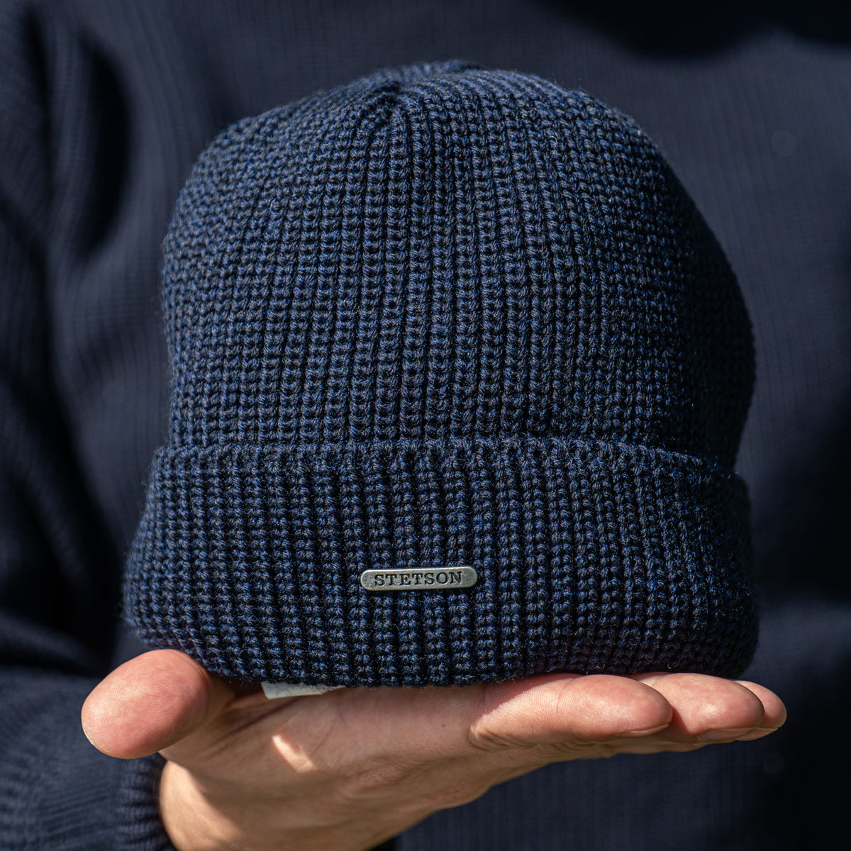 Milo Wool Felt Gambler Hat - Navy – Ivy Ozzie