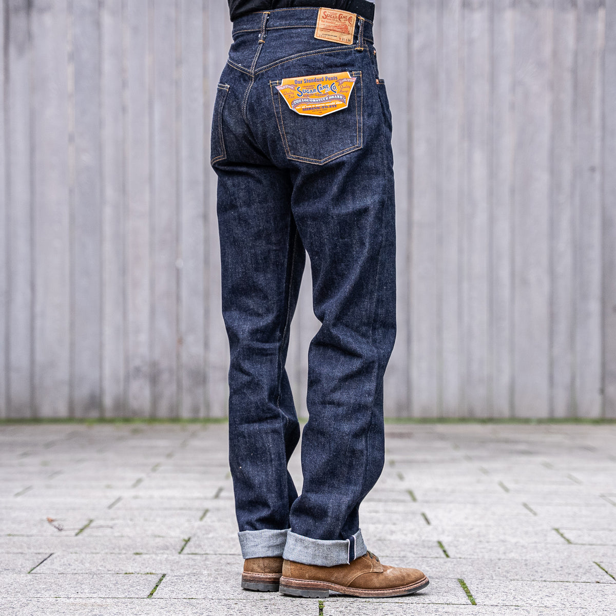 Sugar Cane 14oz Standard Denim 1966 Jeans Model – Relaxed Tapered 