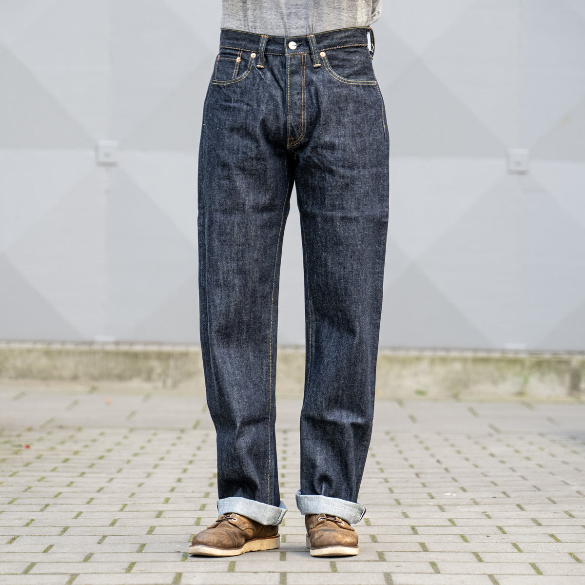 Sugar Cane 13oz Black Selvedge Type III Jeans - Slim Fit