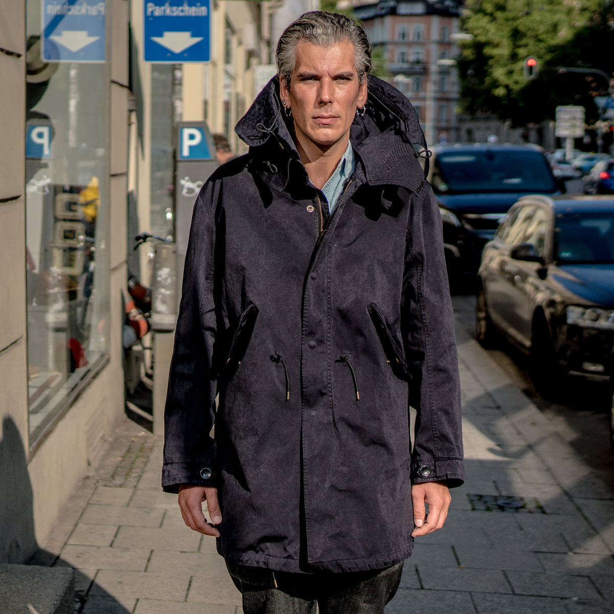 TEN C Navy Parka│Get the TEN C Parka Navy!