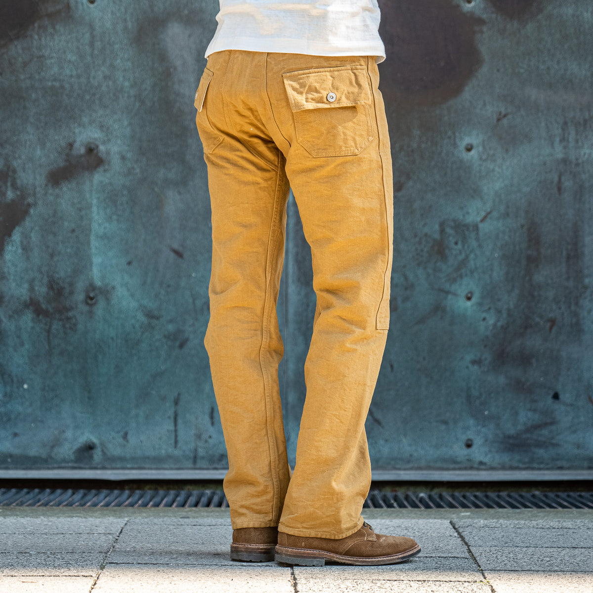 Corduroy Carpenter Pants - Gold  Yellow denim, Carpenter pants