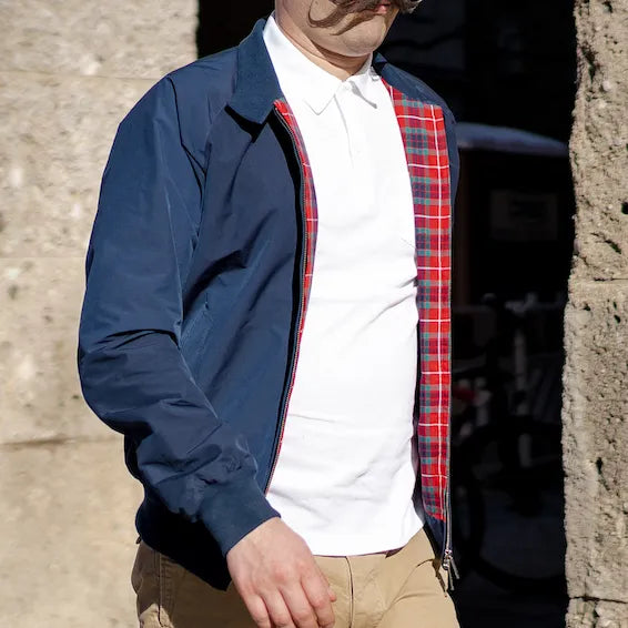 Baracuta G9 Harrington Jacket - Navy