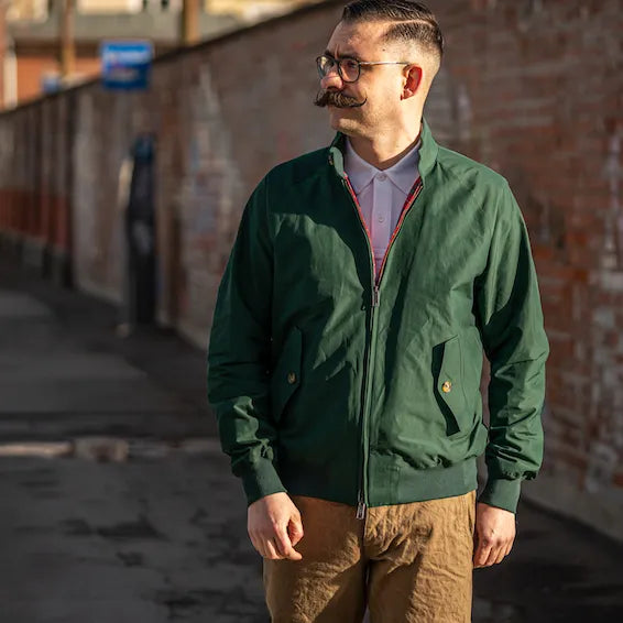 Baracuta G9 Harrington Jacket- Racing Green