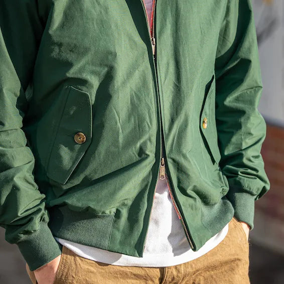 Baracuta G9 Harrington Jacket- Racing Green