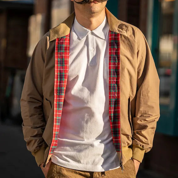 Baracuta G9 Harrington Jacket - Tan