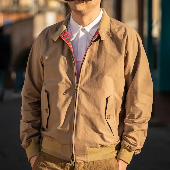 Baracuta G9 Harrington Jacket - Tan