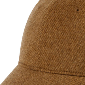 Stetson Cashmere Baseball Cap – Cognac