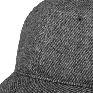 Stetson Cashmere Baseball Cap – Grey