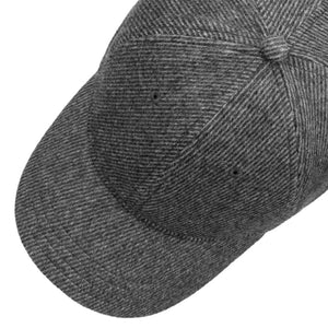 Stetson Cashmere Baseball Cap – Grey
