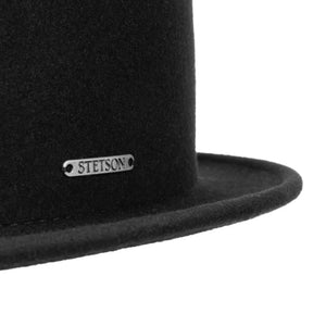 Stetson Bowler Wool Hat – Black