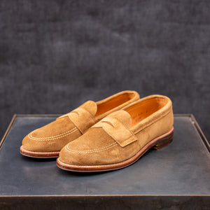 Alden 5735F Unlined Penny Loafer – Snuff Suede