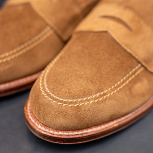 Alden 5735F Unlined Penny Loafer – Snuff Suede