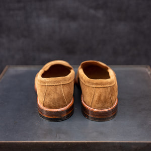 Alden 5735F Unlined Penny Loafer – Snuff Suede