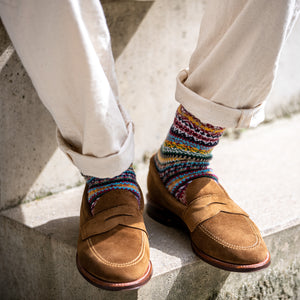 Alden 5735F Unlined Penny Loafer – Snuff Suede