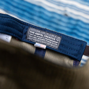 Ampal Creative ‘Cheetah’ Strapback Cap – Tan / Corduroy