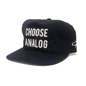 Ampal Creative Choose Analog Strapback Cap - Black / Bedford Corduroy