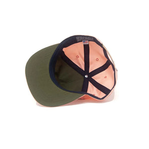 Ampal Creative Good Luck Snapback Cap Peach Satin inside