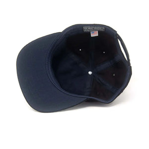Ampal Creative LA City Snapback Cap Black Corduroy inside