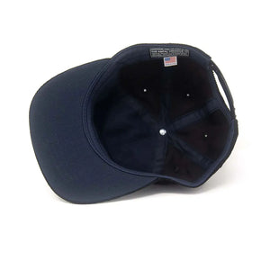 Ampal Creative NY City Snapback Cap Black Corduroy inside