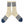 Ampal Creative Heather Stripes Cotton Socks – Cream/Navy