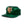 Ampal Creative Tiger 3 Snapback Cap Green Satin profile