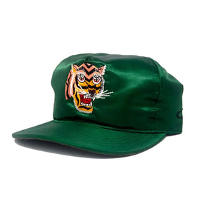 Ampal Creative Tiger 3 Snapback Cap Green Satin profile