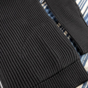 Andersen Andersen Navy Full Zip with Pockets Black detail pocket