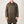Baracuta G10 Waxed Cotton Coat Deep Moss Teddy Lined worn front with storm flap