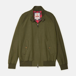 Baracuta G9 Harrington Jacket Beech front flat