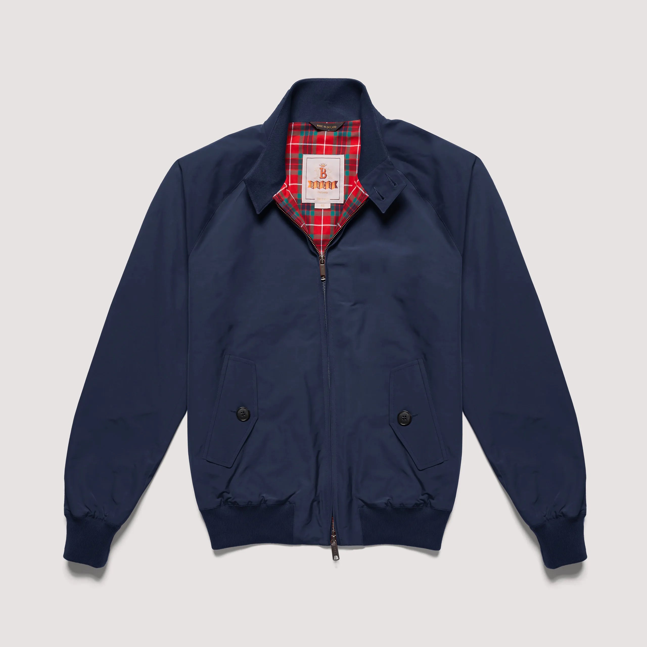 Baracuta G9 Harrington Jacket Navy - British Icon Made in England Baracuta G9 Harrington Jacket Navy - British Icon Made in England