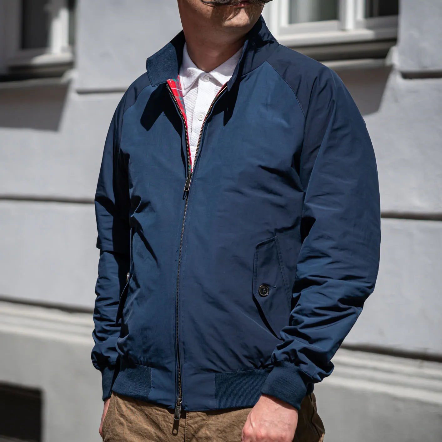 Baracuta G9 Harrington Jacket Navy - British Icon Made in England Baracuta G9 Harrington Jacket Navy - British Icon Made in England